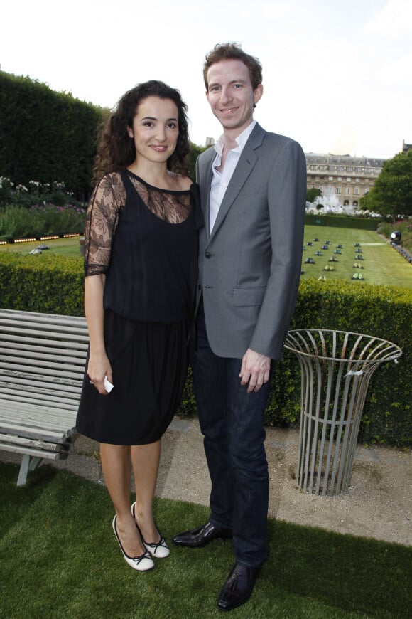 Ludovic Watine Arnault et Isabelle Vitari en 2012. Présentation de la collection Berluti, prêt-à-porter hommes, printemps-été 2013, à Paris.