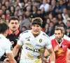 Joueur de La Rochelle, Oscar Jégou a pu retrouver les terrains d'entraînement
 
Oscar Jégou lors de la J25 du Top14 opposant le Stade Toulousain au Stade Rochelais au Stadium de Toulouse, le 2 juin 2024.