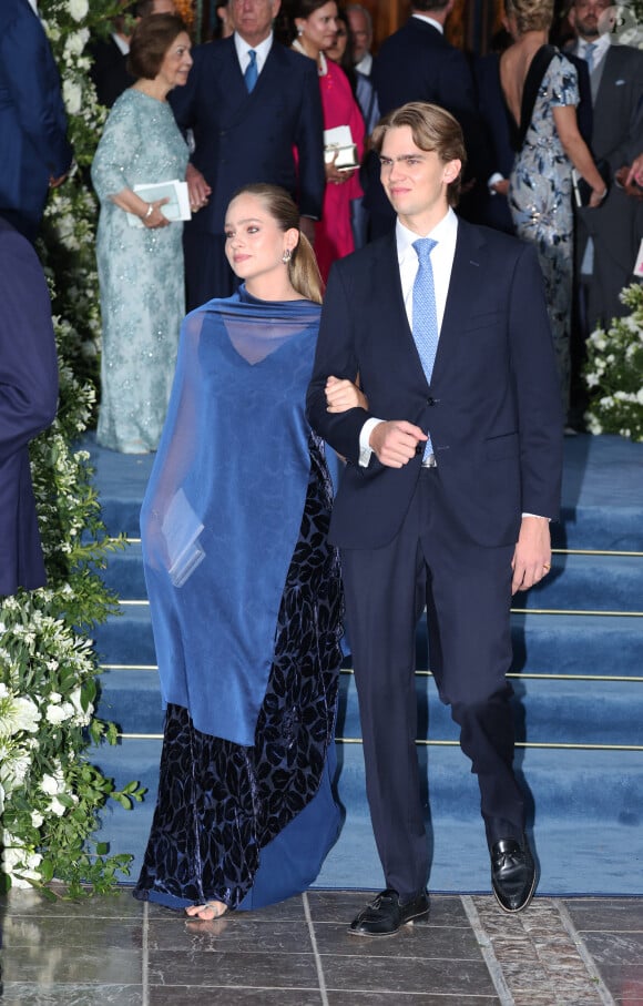 Mariage de la princesse Theodora de Grèce et Matthew Kumar en la cathédrale de l'Annonciation à Athènes le 28 septembre 2024 Irene et Miguel Urdangarin quittent la cathédrale de l'Annonciation de Sainte-Marie où ils ont assisté à la cérémonie de mariage entre Théodora de Grèce et Matthew Kumar, le 28 septembre 2024, à Athènes (Grèce). MARIAGE José Ruiz / Europa Press 28/09/2024