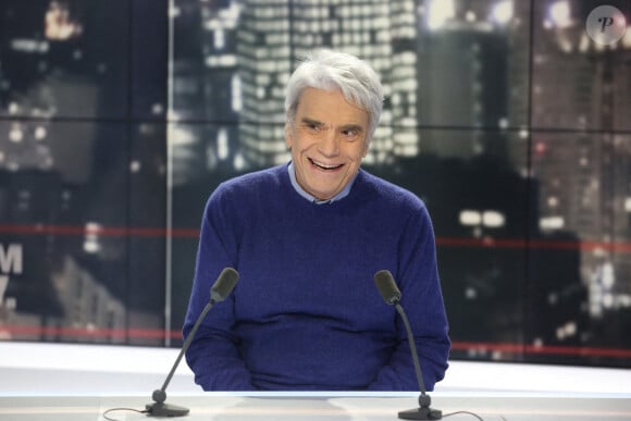  Un lien qui lui a été d'une grande aide pendant son combat contre le cancer.
Bernard Tapie est interviewé pour BFM TV par le journaliste Bruce Toussaint, à Paris, France, le 20 janvier 2020. Photo par Jerome Domine/ABACAPRESS.COM