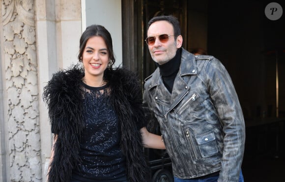 Anouchka Delon, Anthony Delon - au défilé de mode prêt à porter Automne Hiver 2018/2019 "Elie Saab" à Paris le 3 mars 2018. © CVS-Veeren/Bestimage 