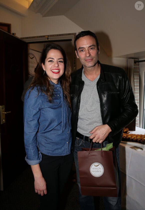 Exclusif - Anthony Delon offrira un blouson de sa collection pour la lauréate du César du meilleur espoir féminin à l'hôtel Napoléon à Paris le 22 février 2017.  © Dominique Jacovides / Bestimage 