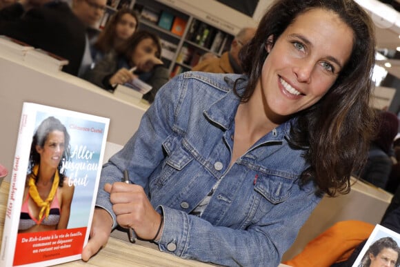 Clémence Castel - Salon du livre de Paris le 16 mars 2019. © Cédric Perrin/Bestimage