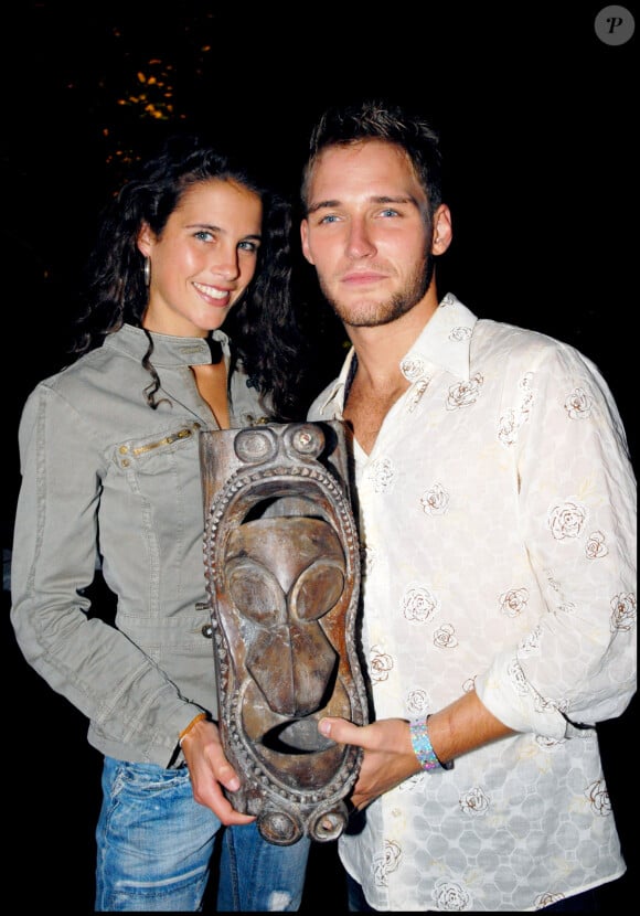 Clémence Castel et François David en 2005