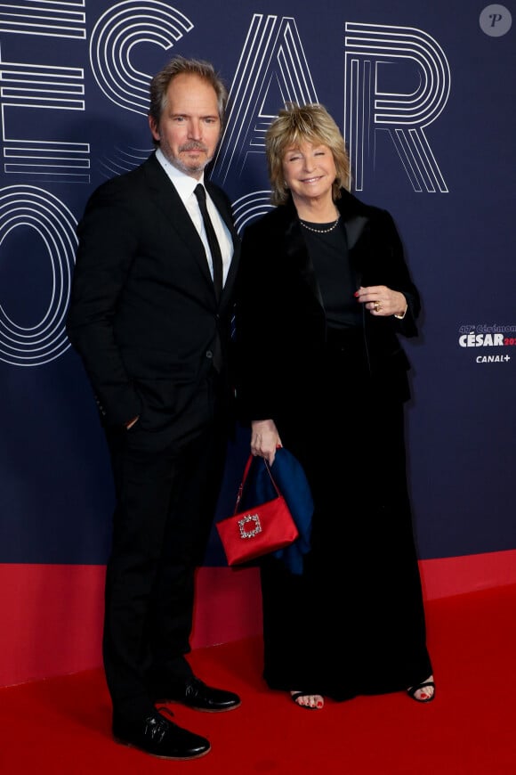 Danièle Thompson et son fils Christopher - Photocall de la 47ème édition de la cérémonie des César à l'Olympia à Paris, le 25 février 2022. © Borde-Jacovides/Bestimage