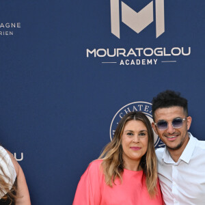 Marion Bartoli son mari Yahya Boumediene et leur fille Kamilya - 10ème édition du Gala de Charité de Patrick Mouratoglou à l'Académie Mouratoglou à Biot Sophia Antipolis, le 23 juin 2024. © Bruno Bebert/Bestimage