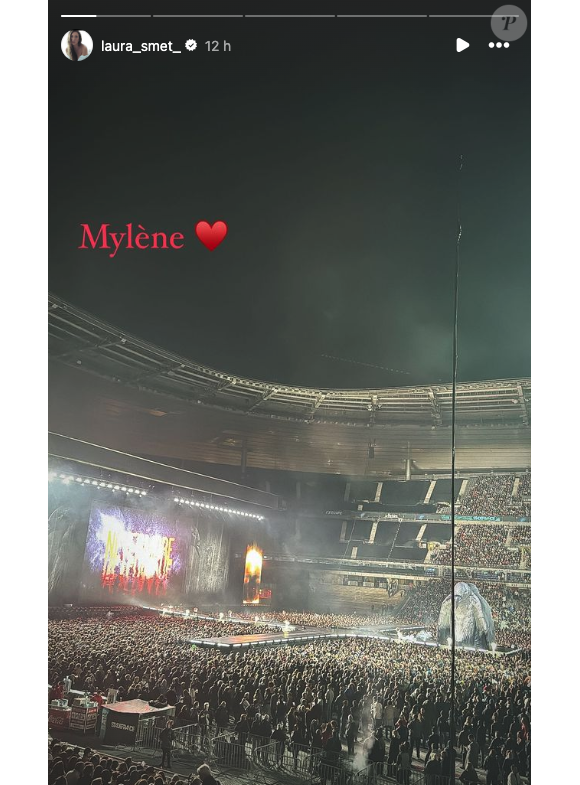 Laura Smet se trouvait également au dernier concert de Mylène Farmer au Stade de France
 