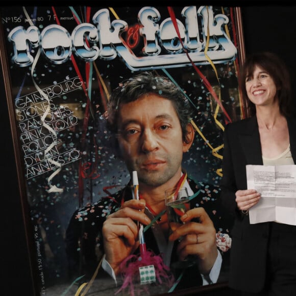 Charlotte Gainsbourg lors de l'inauguration de la Maison Gainsbourg, rue de Verneuil à Paris le 14 septembre 2023. © Alain Guizard / Bestimage