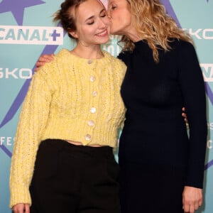 Alexandra Lamy, Chloé Jouannet - 27ème Festival International du Film de Comédie de l'Alpe d'Huez le 17 janvier 2024. © Dominique Jacovides/Bestimage