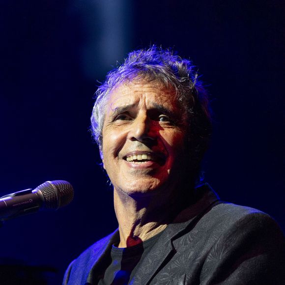 Julien Clerc en concert lors du Festival "Paris Paradis" à la Villette à Paris le 9 septembre 2023. © Pierre Perusseau/Bestimage