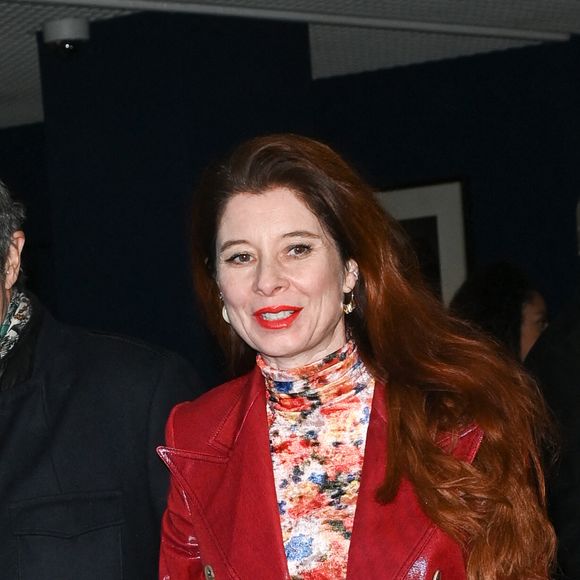 Julien Clerc et sa femme Hélène Grémillon lors de l'avant-première du film Je verrai toujours vos visages au cinéma UGC Normandie à Paris le 14 mars 2023. © Coadic Guirec / Bestimage