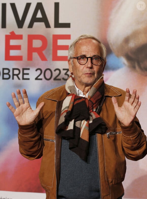 Fabrice Luchini, acteur, lors de la cérémonie d'ouverture de la 15ème édition du Festival du film Lumière à Lyon, du 15 au 22 octobre 2023. Le festival rend, cette année, hommage à W.Wenders, cinéaste allemand qui recevra le lauréat d'honneur pour son oeuvre. Lyon le 14 octobre 2023. © Pascal Fayolle / Bestimage