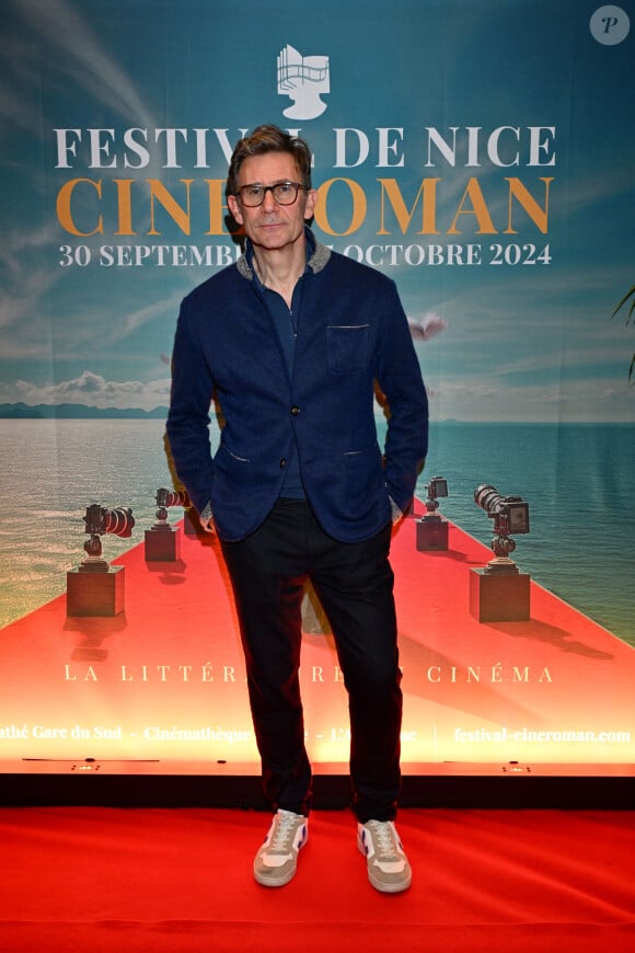 Michel Hazanavicius lors de la 6ème édition du festival Cinéroman à Nice le 4 octobre 2024.