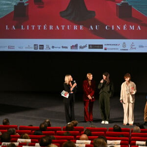 Céline Sallette, Charlotte Le Bon, Judith Chemlalors de la 6ème édition du festival Cinéroman à Nice le 4 octobre 2024.