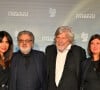  Nouvelle oeuvre de Daniel Auteuil, Le Fil s'inscrit dans la continuité de sa carrière marquée par son goût pour les adaptations littéraires.
Daniel Auteuil et sa femme Aude Ambroggi et Nathalie Benoin, la co-fondatrice du festival, et son mari Daniel Benoin, le co-fondateur du festival Cinéroman et directeur du Théâtre Anthéa d'Antibes lors de la 6ème édition du festival Cinéroman à Nice le 4 octobre 2024.