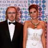 Umberto Tozzi et sa femme au Bal de la Rose 2010, à Monaco