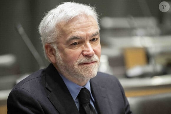 Le journaliste de CNews Pascal Praud d devant la commission d'enquête parlementaire sur les procédures d'attribution des autorisations des services nationaux de télévision à l'Assemblée nationale à Paris, le 29 février 2024. Photo par Eliot Blondet / ABACAPRESS.COM