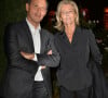 Marc-Olivier Fogiel et Claire Chazal lors d'une visite privée et d'un dîner de gala caritatif donné en faveur des actions de l'association "Un Rien C'est Tout" au musée Rodin à Paris, France, le 19 septembre 2019. © Veeren/Bestimage