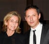 Exclusif - Claire Chazal et Marc-Olivier Fogiel - Dîner pour le lancement du fond "Enfants à Coeur - Mireille Darc" au profit de La Chaîne de l'Espoir au Pavillon Ledoyen à Paris. Le 29 novembre 2017. Chaque table portait le nom d'un film de M.Darc. © Olivier Borde-Coadic Guirec / Bestimage