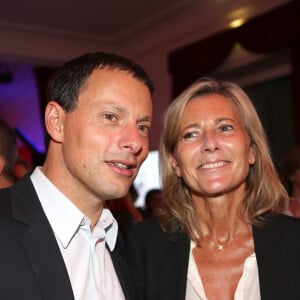 Claire Chazal et Marc Olivier Fogiel Soirée Prix du Roman Fnac 2013 au Théâtre du Chatelet.