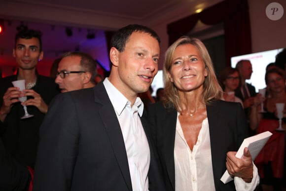 Claire Chazal et Marc Olivier Fogiel Soirée Prix du Roman Fnac 2013 au Théâtre du Chatelet.