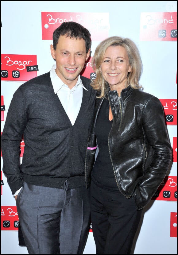 Claire Chazal et Marc-Olivier Fogiel. © Guillaume Gaffiot /Bestimage