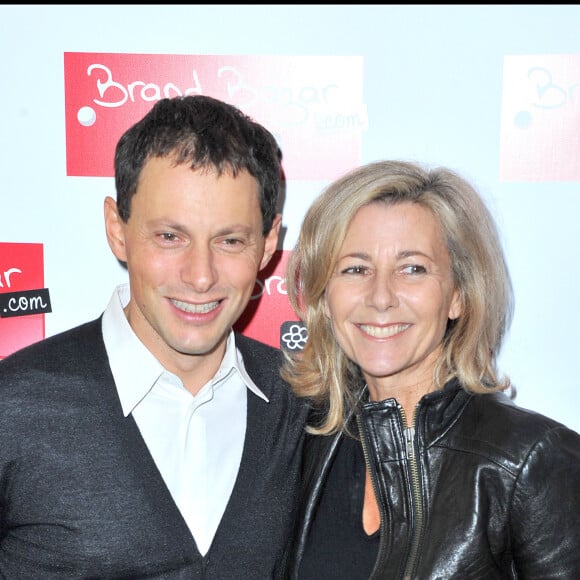 Claire Chazal et Marc-Olivier Fogiel. © Guillaume Gaffiot /Bestimage