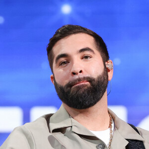 Kendji Girac - Les personnalités se mobilisent lors de la 37ème édition du Téléthon sur le plateau de France 2, avec pour parrain Vianney. Cette année, 80,6 millions de dons ont été promis. Le 9 décembre 2023.