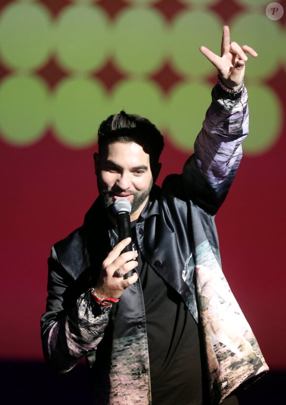 Kendji Girac lors d'un concert à Disneyland Paris, le 29 janvier 2020.
