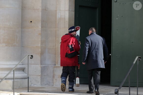 Les obsèques de Michel Blanc, le jeudi 10 octobre 2024 à l'église Saint-Eustache, à Paris