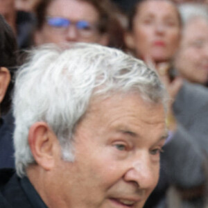 Martin Lamotte - Les obsèques de Michel Blanc, le jeudi 10 octobre 2024 à l'église Saint-Eustache, à Paris