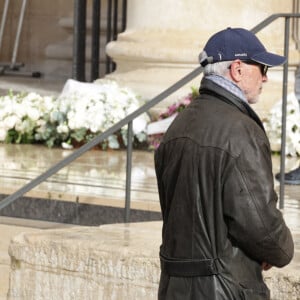 Thierry Lhermitte -  Les obsèques de Michel Blanc, le jeudi 10 octobre 2024 à l'église Saint-Eustache, à Paris