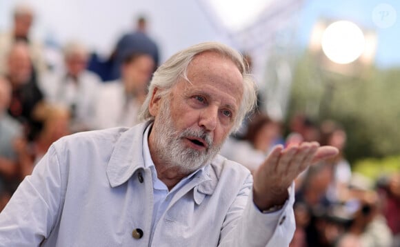 Fabrice Luchini - Photocall du film "Marcello Mio" (Compétition) lors du 77ème Festival International du Film de Cannes (14 - 25 mai 2024), le 22 mai 2024. © Jacovides / Moreau / Bestimage 