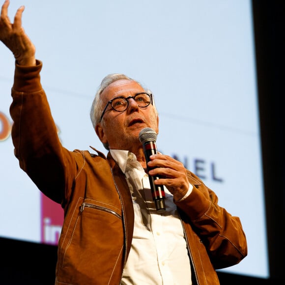 Fabrice Luchini lors de la cérémonie d'ouverture de la 15ème édition du Festival du film Lumière à Lyon, du 15 au 22 octobre 2023. Le festival rend, cette année, hommage à W.Wenders, cinéaste allemand qui recevra le lauréat d'honneur pour son oeuvre. Lyon le 14 octobre 2023. © Sandrine Thesillat / Panoramic / Bestimage 