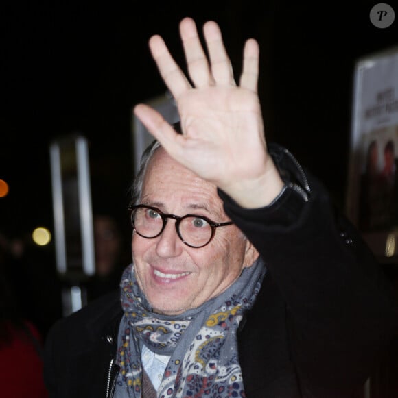 Exclusif - Fabrice Luchini - Arrivées à l'avant-première du film "Le Meilleur reste à venir" au cinéma Le Grand Rex à Paris le 2 décembre 2019. © Jonathan Rebboah/Panoramic/Bestimage