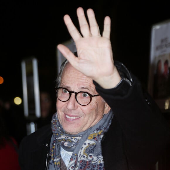 Exclusif - Fabrice Luchini - Arrivées à l'avant-première du film "Le Meilleur reste à venir" au cinéma Le Grand Rex à Paris le 2 décembre 2019. © Jonathan Rebboah/Panoramic/Bestimage