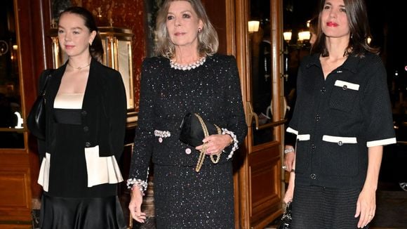 Caroline de Monaco avec ses filles Charlotte Casiraghi et Alexandra de Hanovre, un trio assorti et complice