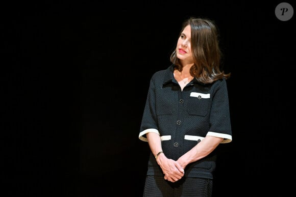 Charlotte Casiraghi lors de la cérémonie de proclamation de l'édition 2024 des Prix de la Fondation Prince Pierre à l'opéra Garnier à Monaco, le 8 octobre 2024 © Bruno Bebert / Bestimage 