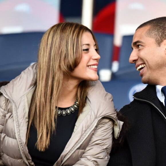 Belen Cosimo, la mère de son fils, désormais séparée de lui...David Trezeguet assiste au match de football de la Première Ligue française, Paris Saint-Germain vs Toulouse au stade du Parc des Princes à Paris, France, le 21 février 2015. Photo par Laurent Zabulon/ABACAPRESS.COM