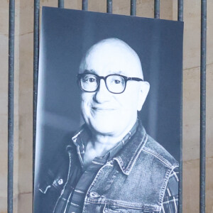 Obsèques de Michel Blanc en l'église Saint-Eustache à Paris, le 10 octobre 2024. © Moreau / Jacovides / Bestimage