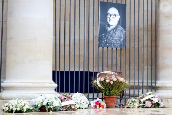 Obsèques de Michel Blanc en l'église Saint-Eustache à Paris, le 10 octobre 2024. © Moreau / Jacovides / Bestimage