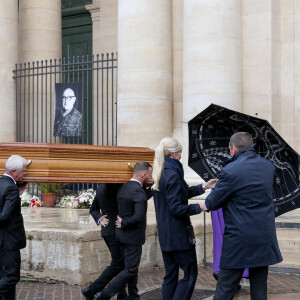 Obsèques de Michel Blanc en l'église Saint-Eustache à Paris, le 10 octobre 2024. © Moreau / Jacovides / Bestimage