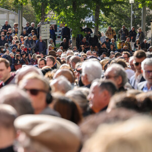 Obsèques de Michel Blanc en l'église Saint-Eustache à Paris, le 10 octobre 2024. © Moreau / Jacovides / Bestimage