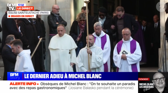 Lors de l'hommage à Michel Blanc, les applaudissements ont fusé, comme un dernier adieu à l'artiste.