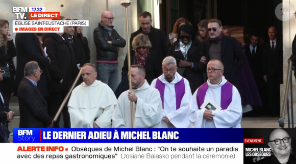 Lors de l'hommage à Michel Blanc, les applaudissements ont fusé, comme un dernier adieu à l'artiste.