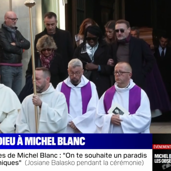 Lors de l'hommage à Michel Blanc, les applaudissements ont fusé, comme un dernier adieu à l'artiste.