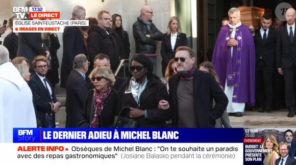 Lors de l'hommage à Michel Blanc, les applaudissements ont fusé, comme un dernier adieu à l'artiste.