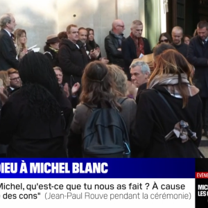 Lors de l'hommage à Michel Blanc, les applaudissements ont fusé, comme un dernier adieu à l'artiste.