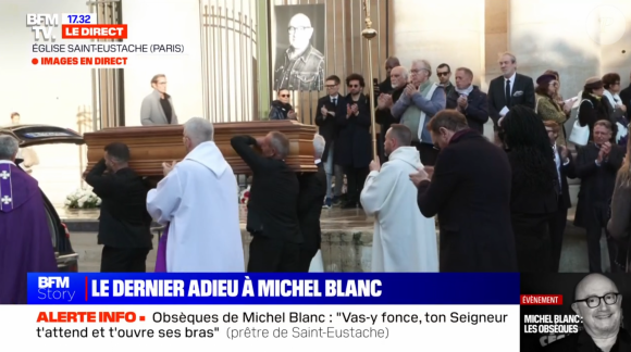 Lors de l'hommage à Michel Blanc, les applaudissements ont fusé, comme un dernier adieu à l'artiste.