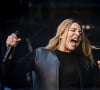 L'hymne de la chanson a été dévoilée
La chanteuse Santa (Samanta Cotta) est en concert sur la scène du festival au Printemps de Pérouges au Château de Saint-Maurice-de-Rémens le 26 juin 2024. © Sandrine Thesillat / Panoramic / Bestimage